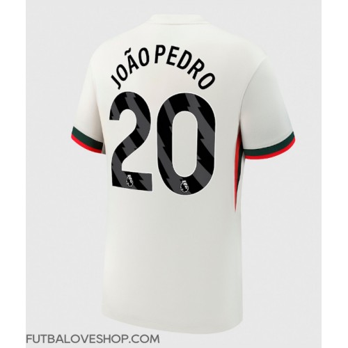 Dres Chelsea Joao Pedro #20 Preč 2025-26 Krátky Rukáv